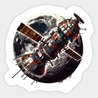 Satellite Sticker